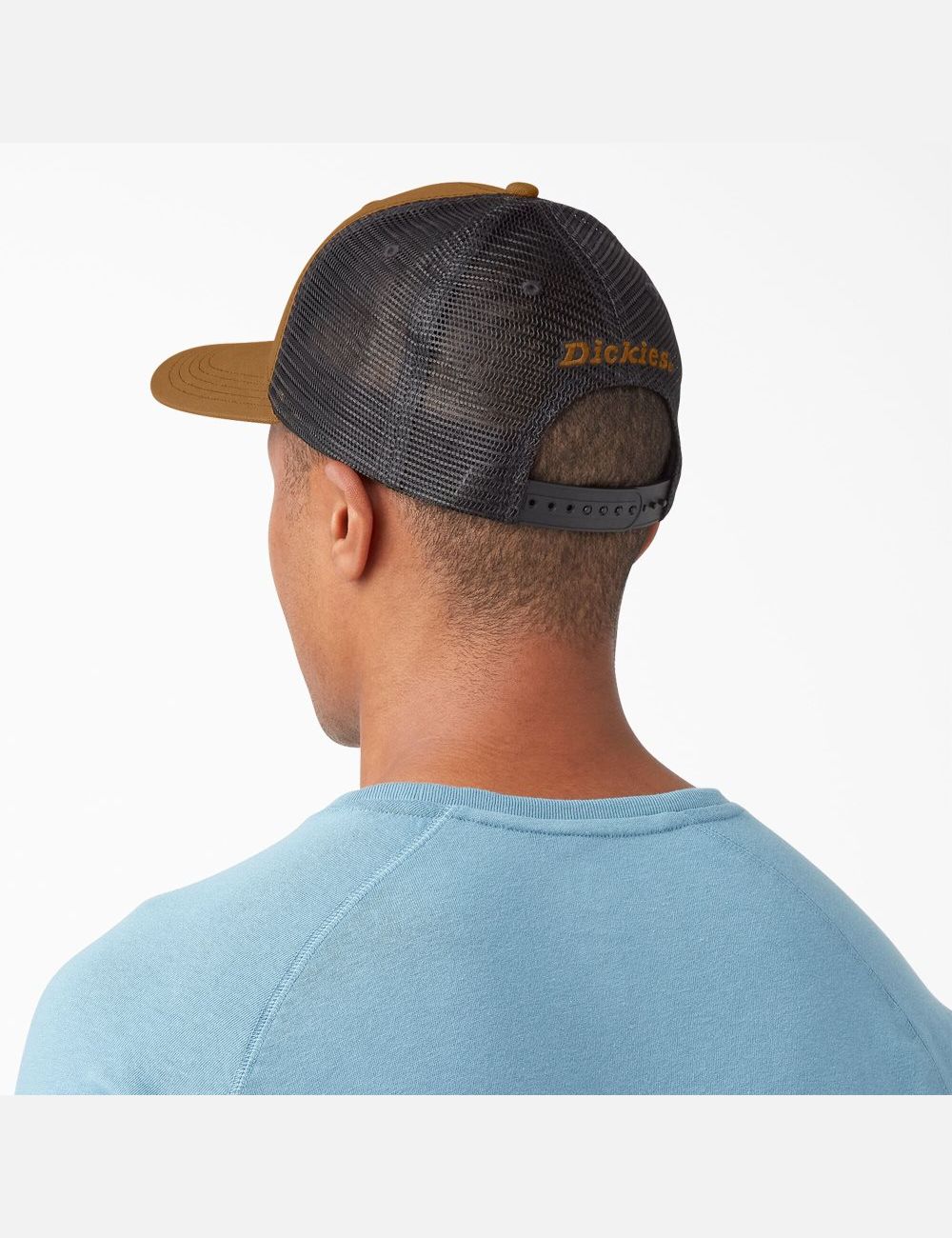 Chapeaux Dickies Tela Trucker Marron | 016JZHAYM