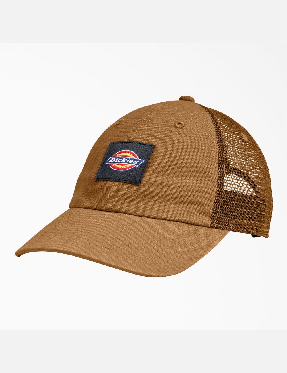 Chapeaux Dickies Tela Trucker Marron | 891AEKILO