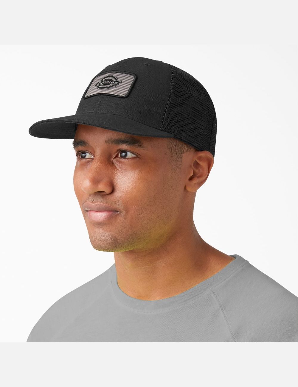 Chapeaux Dickies Tela Trucker Noir | 786LVETXU