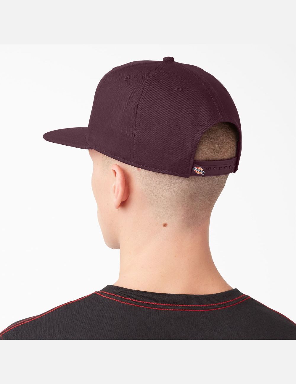 Chapeaux Dickies Twill Plates Bill Bordeaux | 920HQORVC