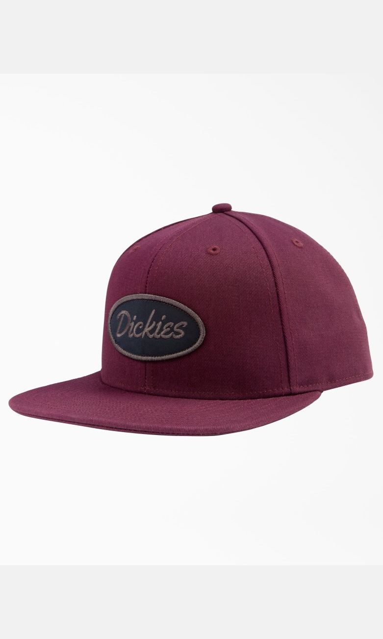 Chapeaux Dickies Twill Plates Bill Bordeaux | 920HQORVC