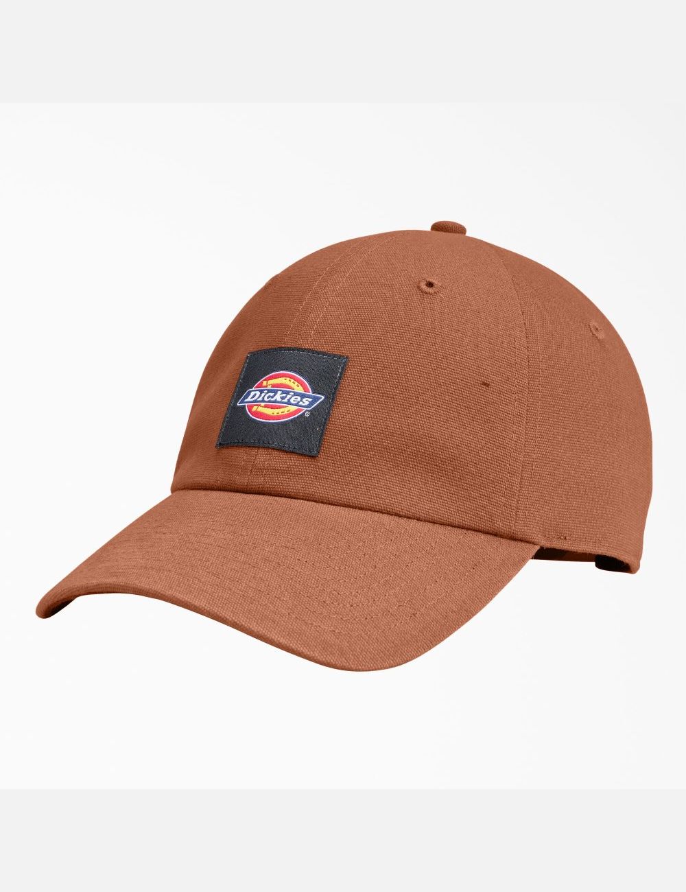 Chapeaux Dickies Washed Tela Marron | 371ULCGRK