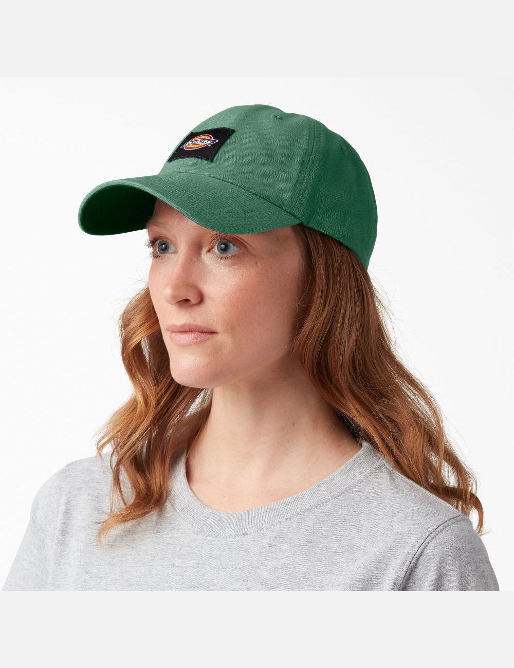 Chapeaux Dickies Washed Tela Vert Foncé | 581AZIYMJ