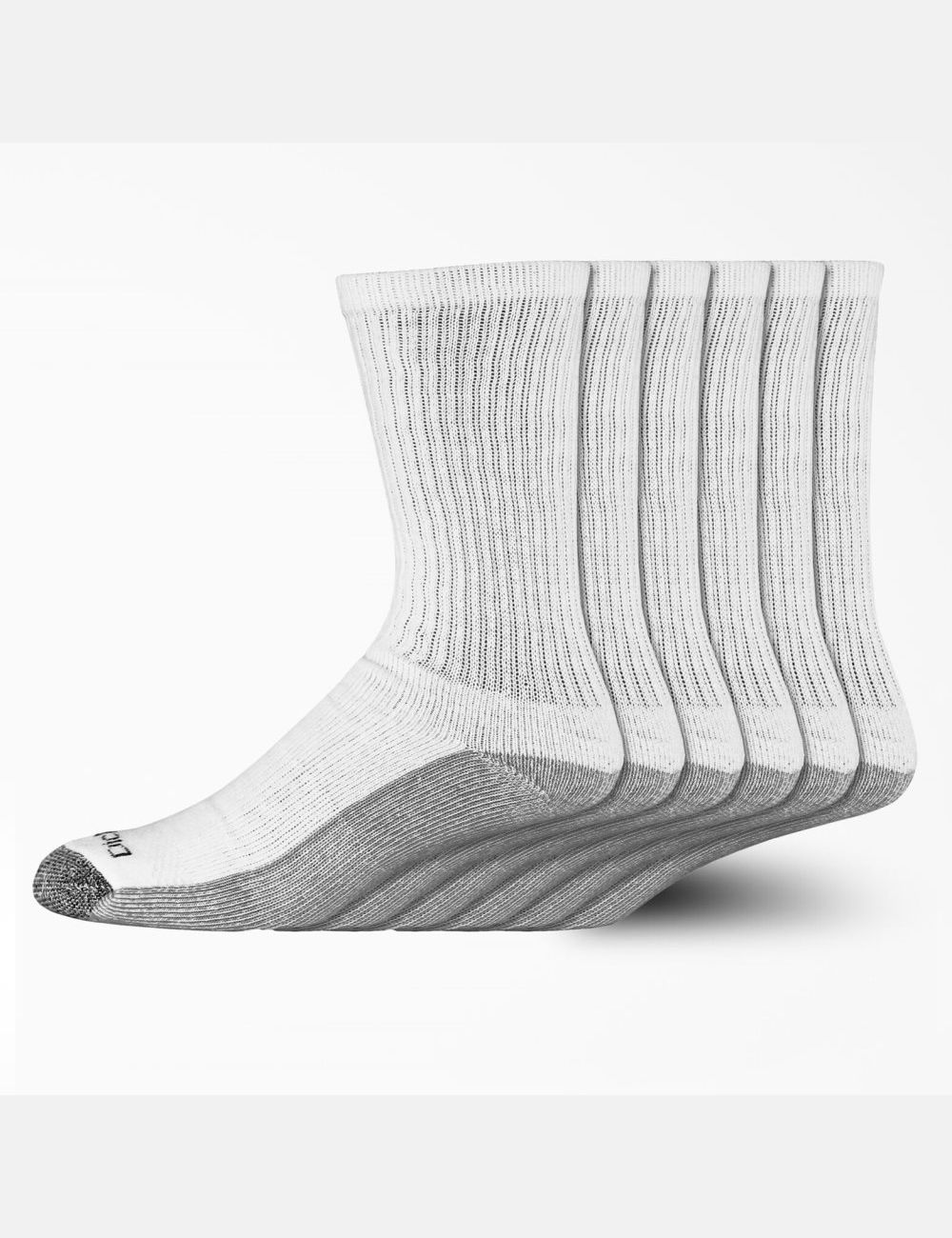 Chaussettes Dickies Moisture Control Crew Blanche | 407NUPIZF