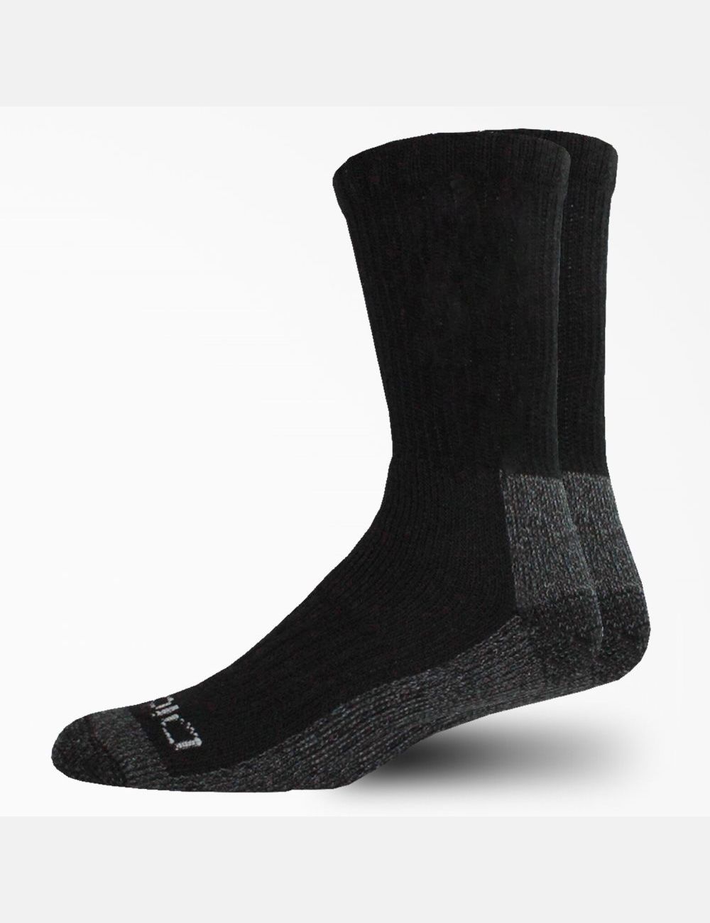 Chaussettes Dickies Steel Embout Crew Noir | 546JMAHZD