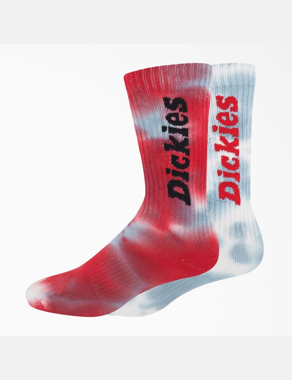 Chaussettes Dickies Tie-Dye Crew Multicolore | 701CZBRSW