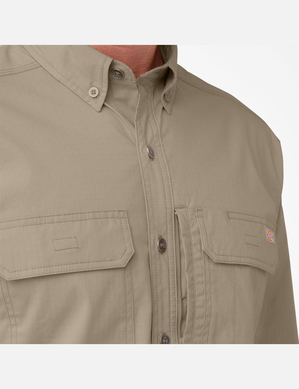 Chemises De Travail Dickies DuraTech Ranger Ripstop Marron | 216YEFRAQ