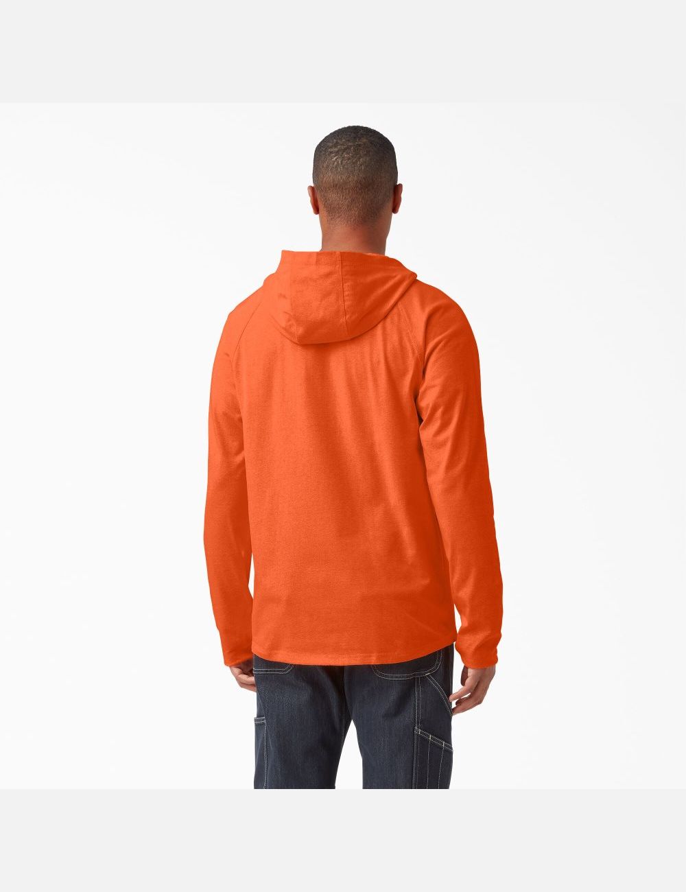 Chemises Dickies Cooling Performance Long Sleeve Sun Orange Clair | 907ISCEQA