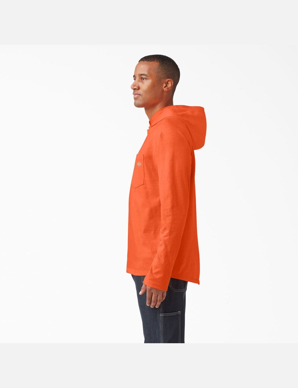 Chemises Dickies Cooling Performance Long Sleeve Sun Orange Clair | 907ISCEQA