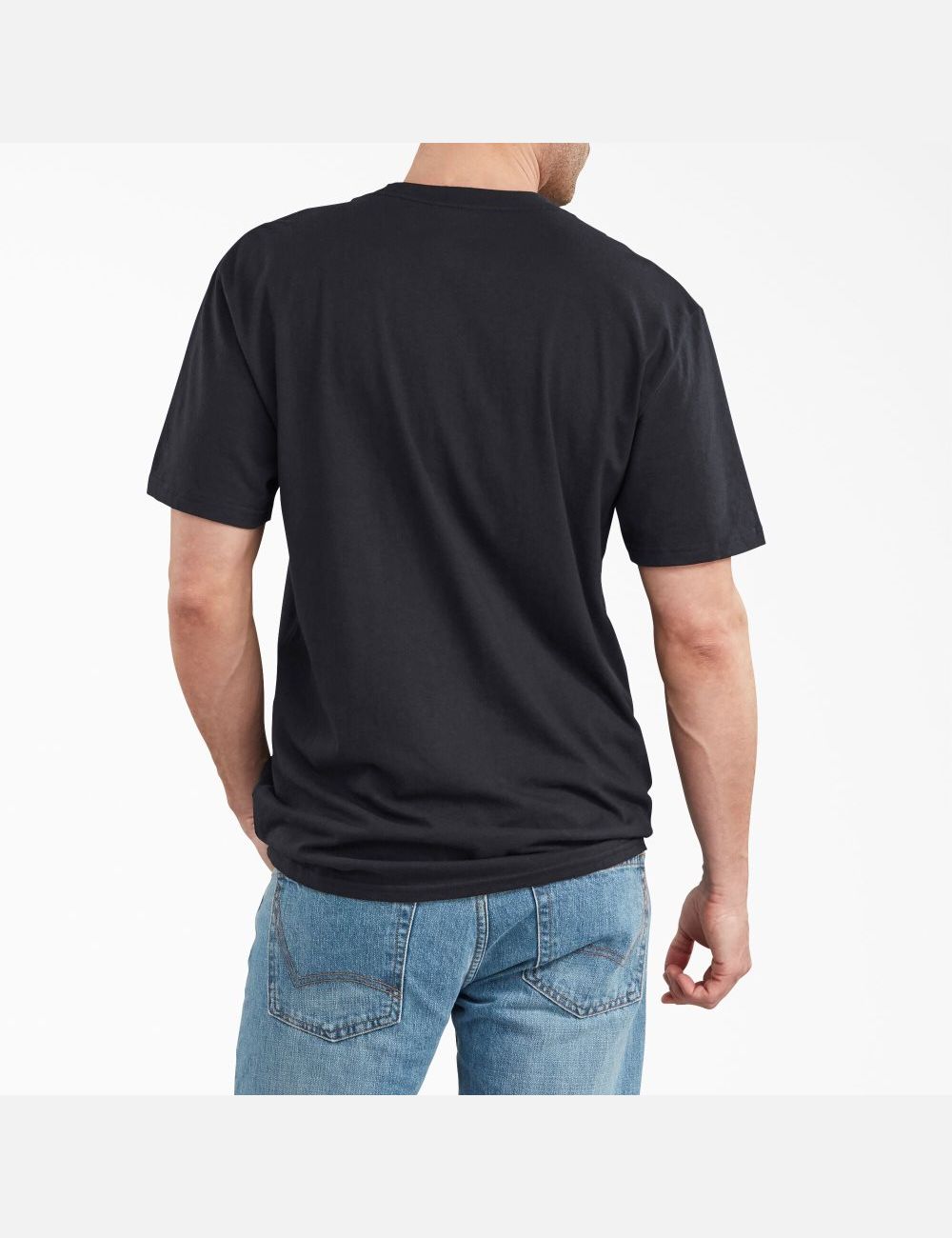 Chemises Dickies Corta Sleeve Relaxed Fit Graphique Noir | 762SZNMYP