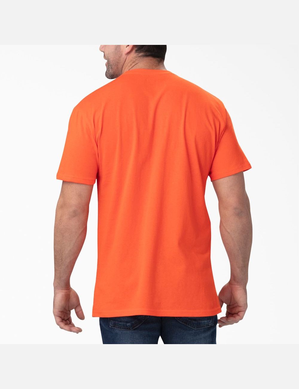 Chemises Dickies Corta Sleeve Relaxed Fit Graphique Orange Rouge Foncé | 917TGXLEF