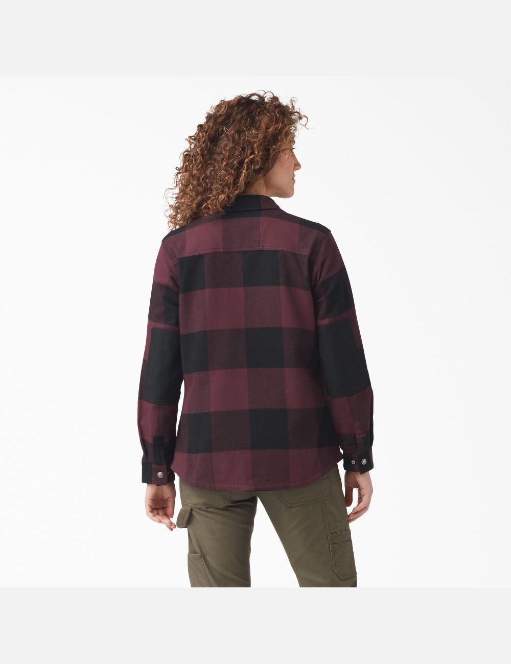 Chemises Dickies DuraTech Renegade Flannel Bordeaux | 160EDBSZQ