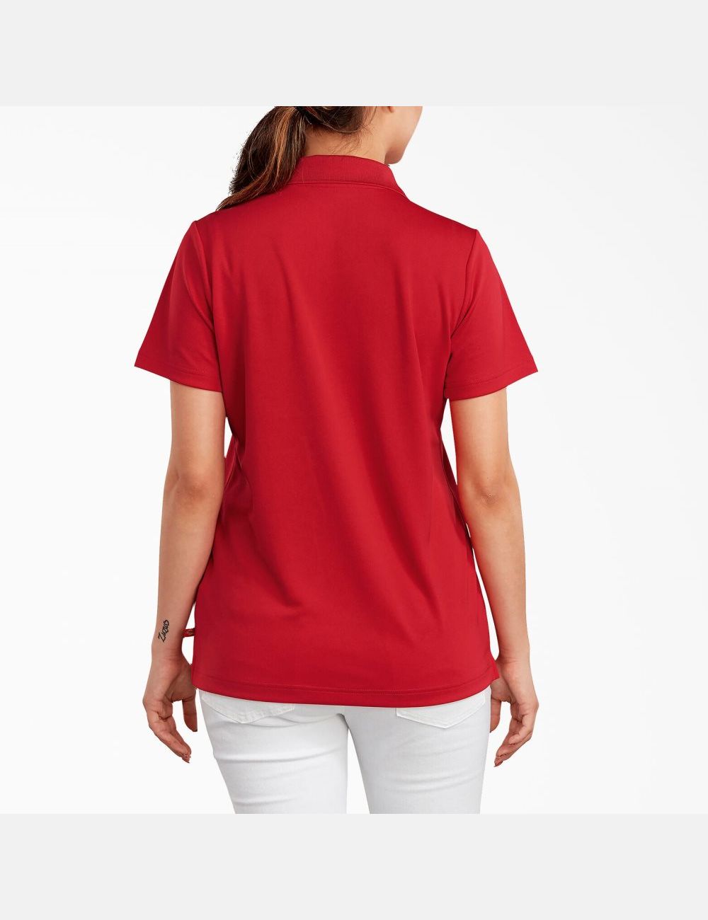 Chemises Dickies Performance Polo Rouge | 874PMNKXE