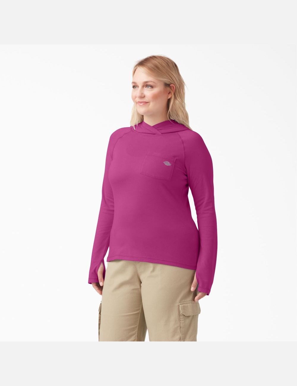 Chemises Dickies Plus Cooling Performance Sun Fushia | 689HDUBJR