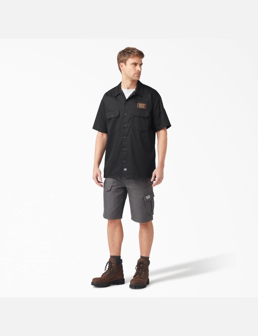 Chemises Dickies Traeger x Ultimate Grilling Noir | 047VCEAWL