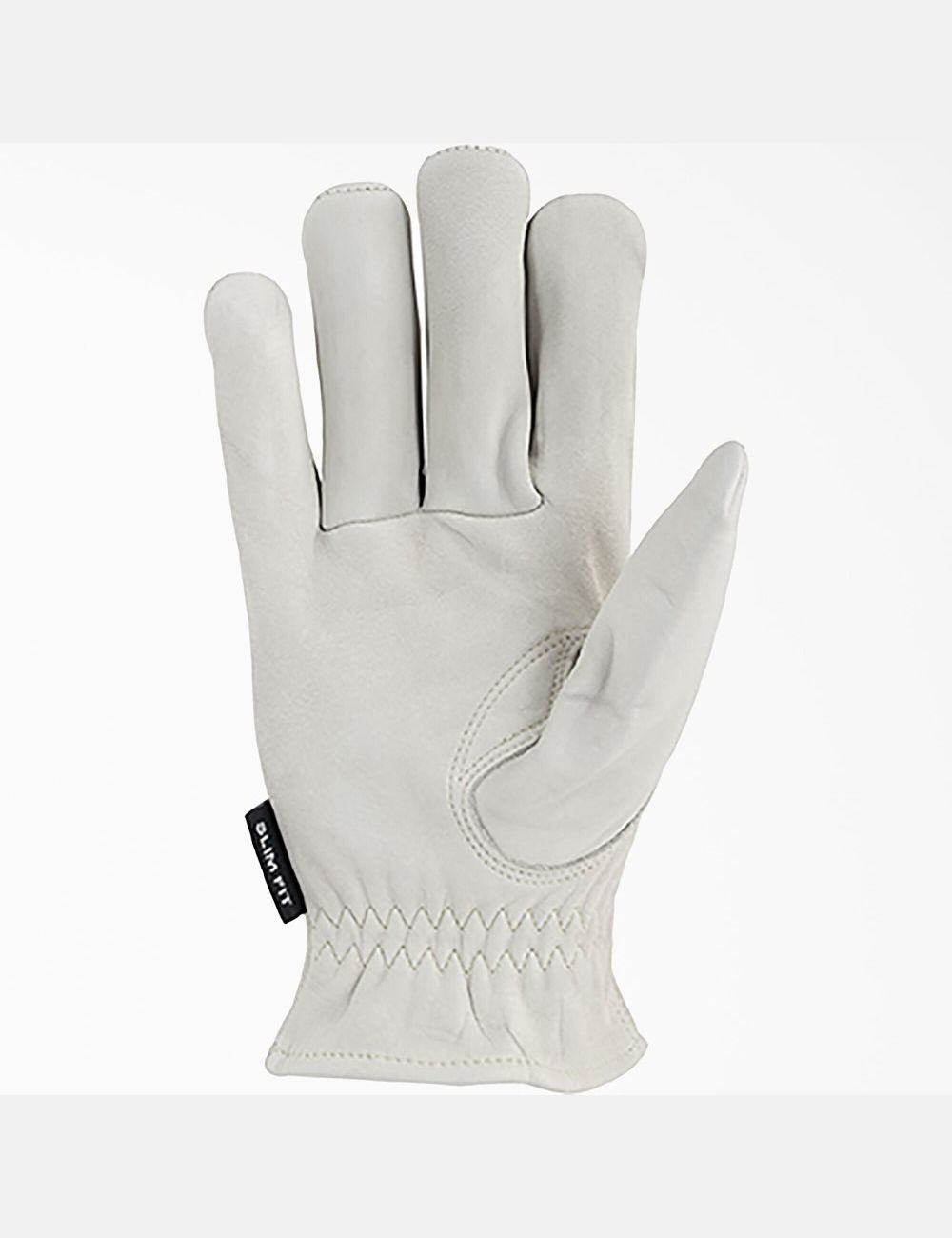 Gants Dickies Cowhide Cuir Driver Blanche | 372VJOZMT