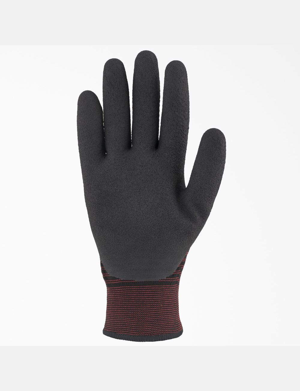 Gants Dickies Latex Coated Travail Noir | 943WRMULD