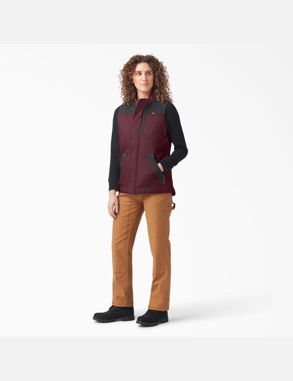 Gilet Dickies DuraTech Renegade Bordeaux | 532HWACNP