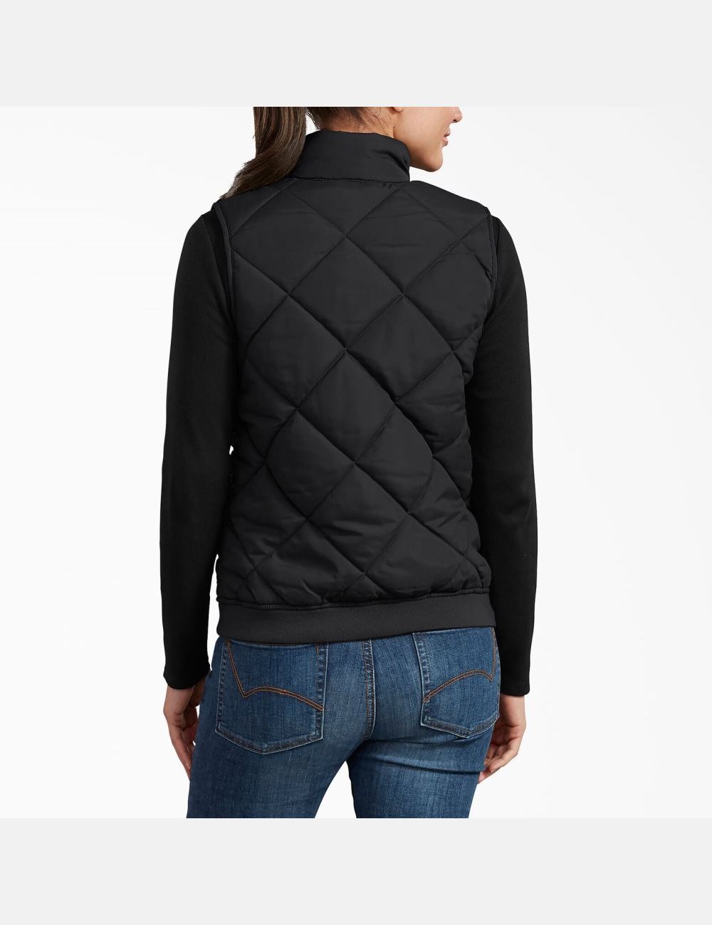 Gilet Dickies Matelassé Noir | 430NHDBYR