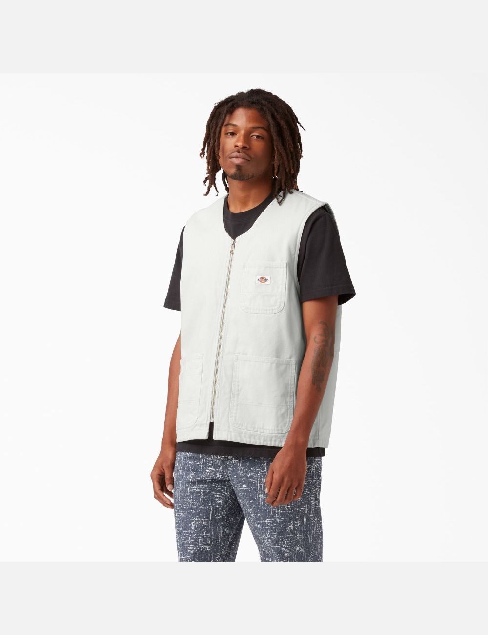 Gilet Dickies Stonewashed Duck Carpenter Multicolore | 164HQCGPJ