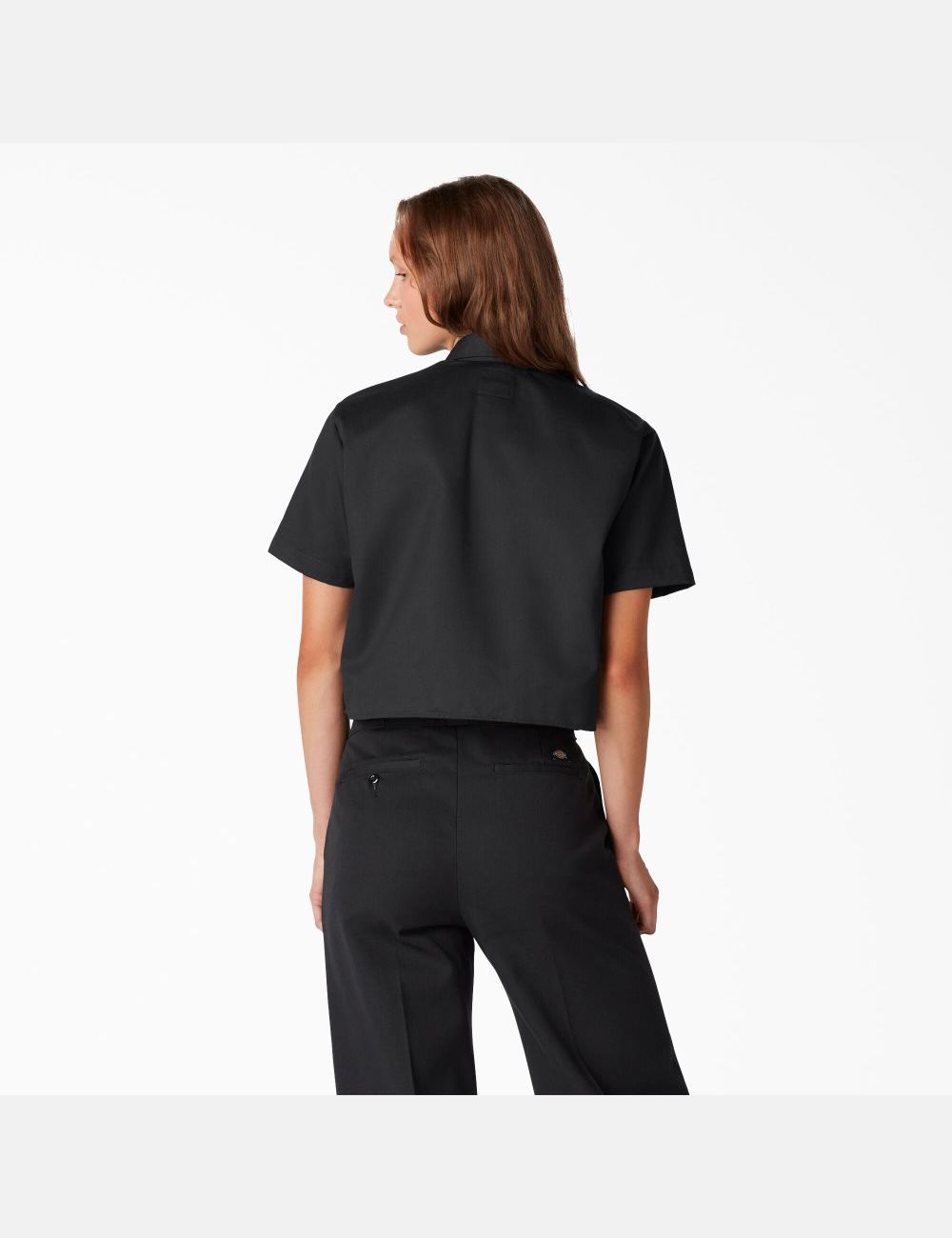 Hauts Courts Dickies Relaxed Fit Travail Noir | 970YBCWTA