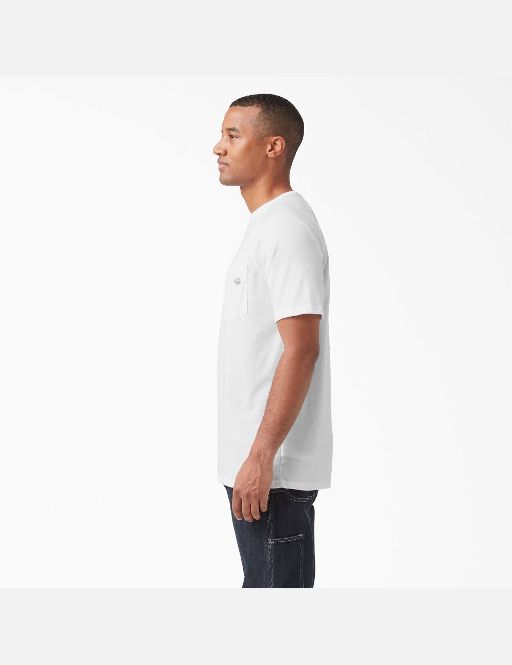 Hauts Dickies Cooling Corta Sleeve Blanche | 037INYOGA