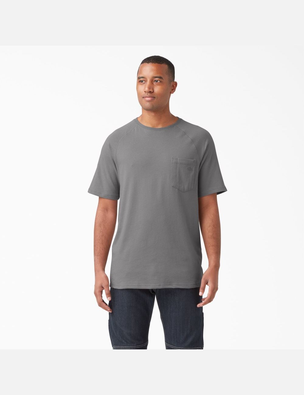 Hauts Dickies Cooling Corta Sleeve Grise | 824QEKUPY