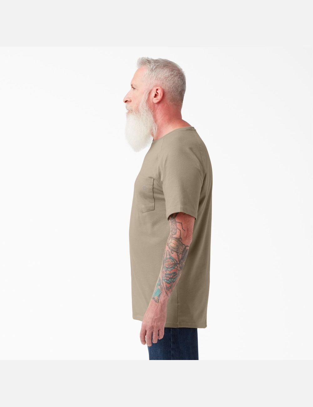 Hauts Dickies Cooling Corta Sleeve Marron | 671CSITYJ