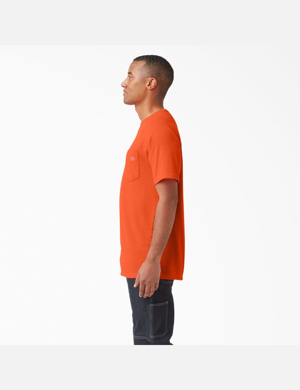 Hauts Dickies Cooling Corta Sleeve Orange Clair | 346QWRLMU