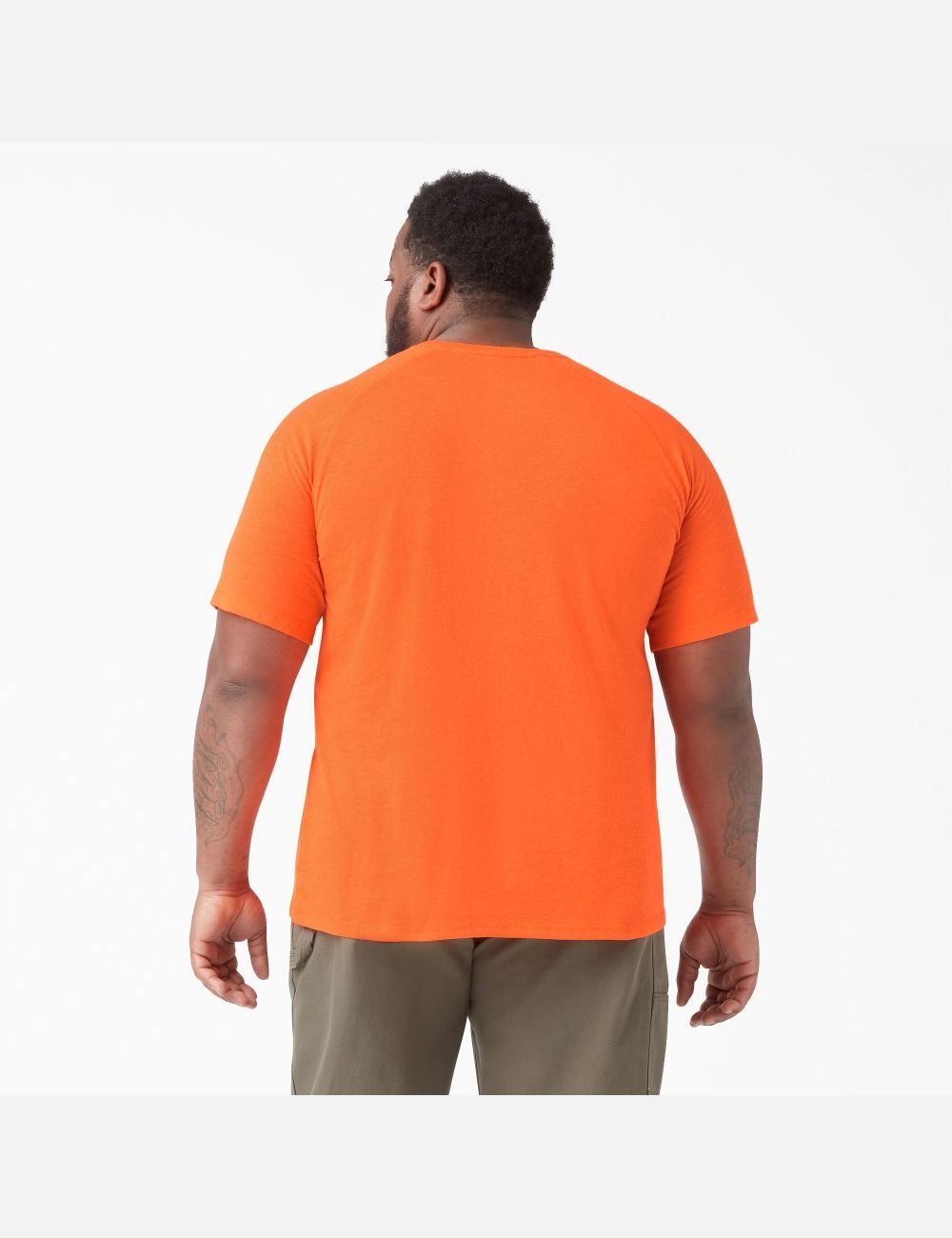 Hauts Dickies Cooling Corta Sleeve Orange Clair | 346QWRLMU