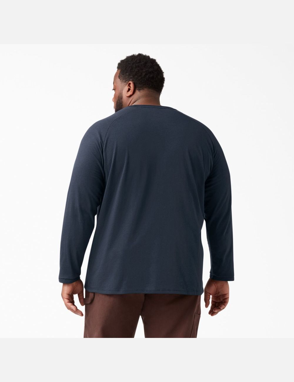 Hauts Dickies Cooling Long Sleeve Bleu Marine | 126VULGWP