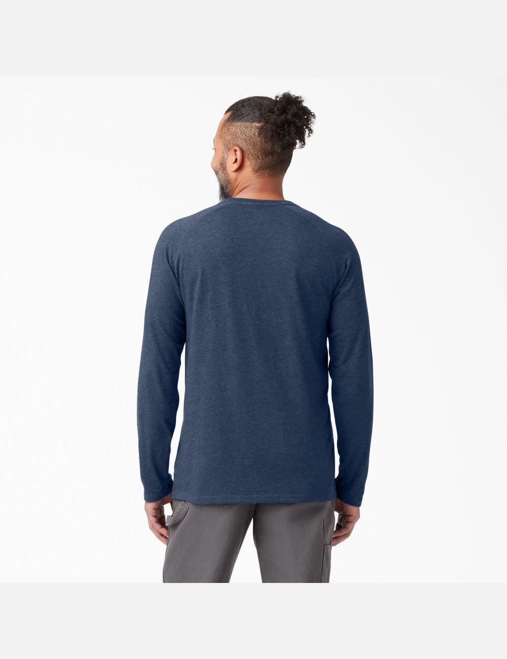 Hauts Dickies Cooling Long Sleeve Bleu Marine | 165JSFVNM