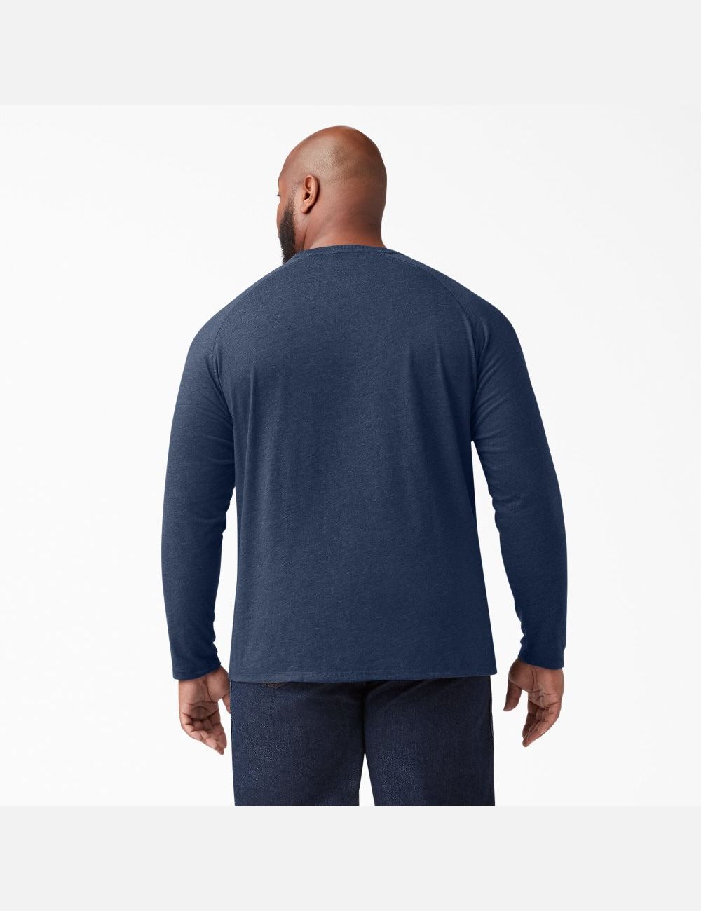 Hauts Dickies Cooling Long Sleeve Bleu Marine | 165JSFVNM