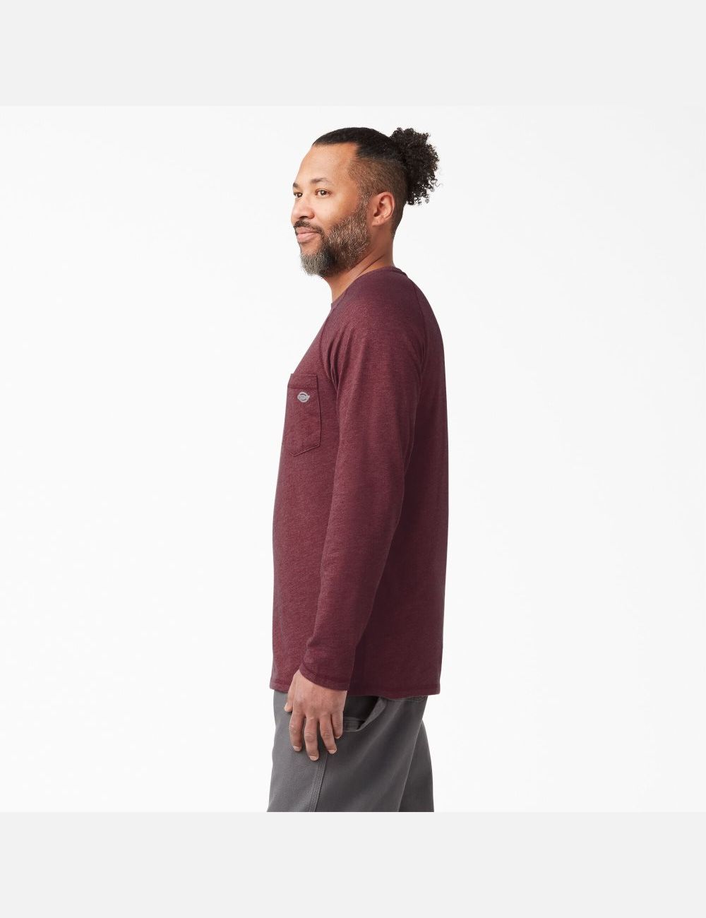 Hauts Dickies Cooling Long Sleeve Bordeaux | 190SZINWP