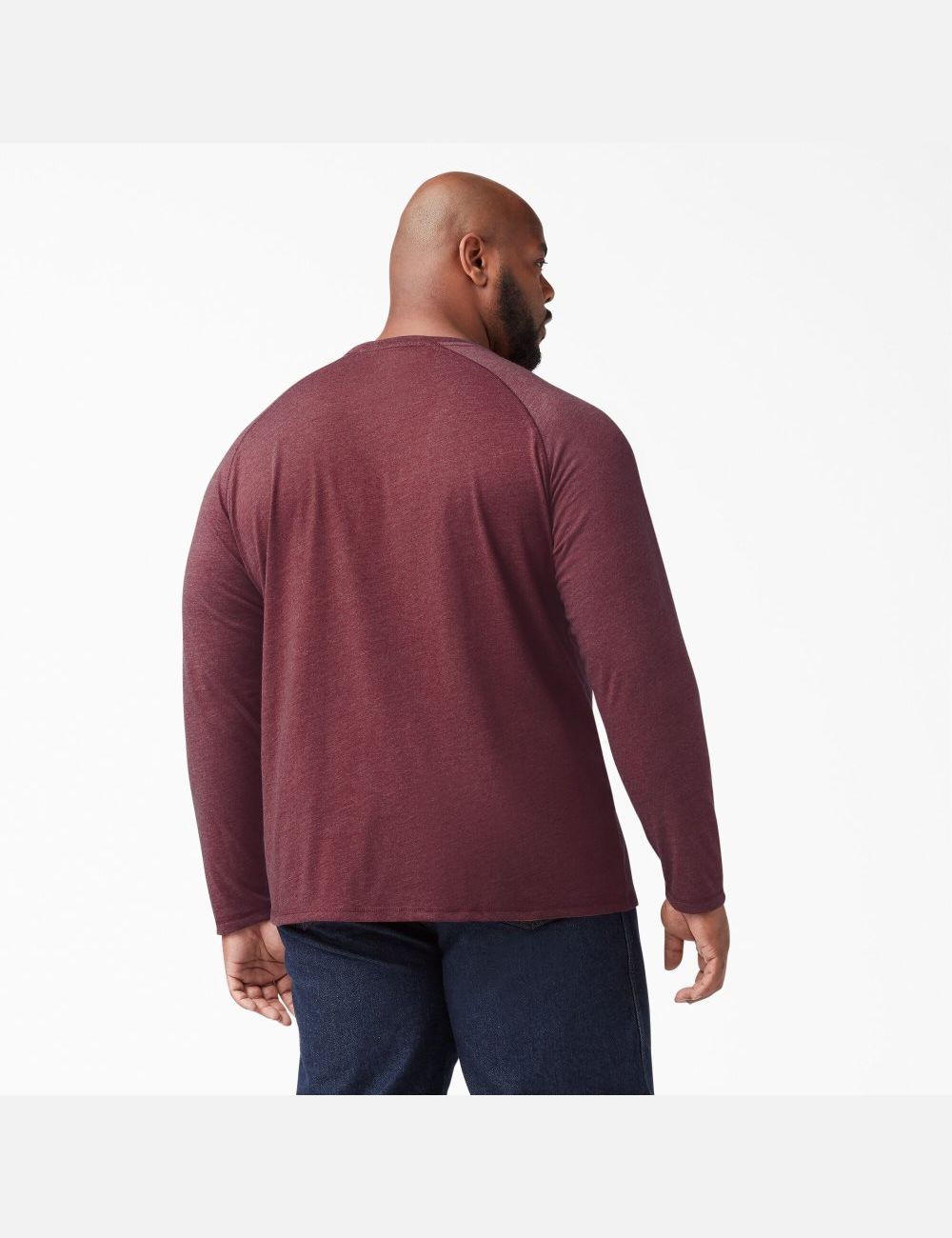 Hauts Dickies Cooling Long Sleeve Bordeaux | 190SZINWP