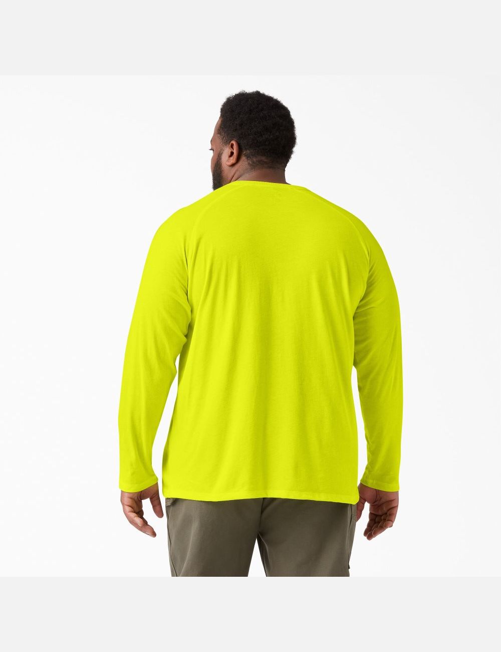 Hauts Dickies Cooling Long Sleeve Jaune Clair | 796LTRWZE