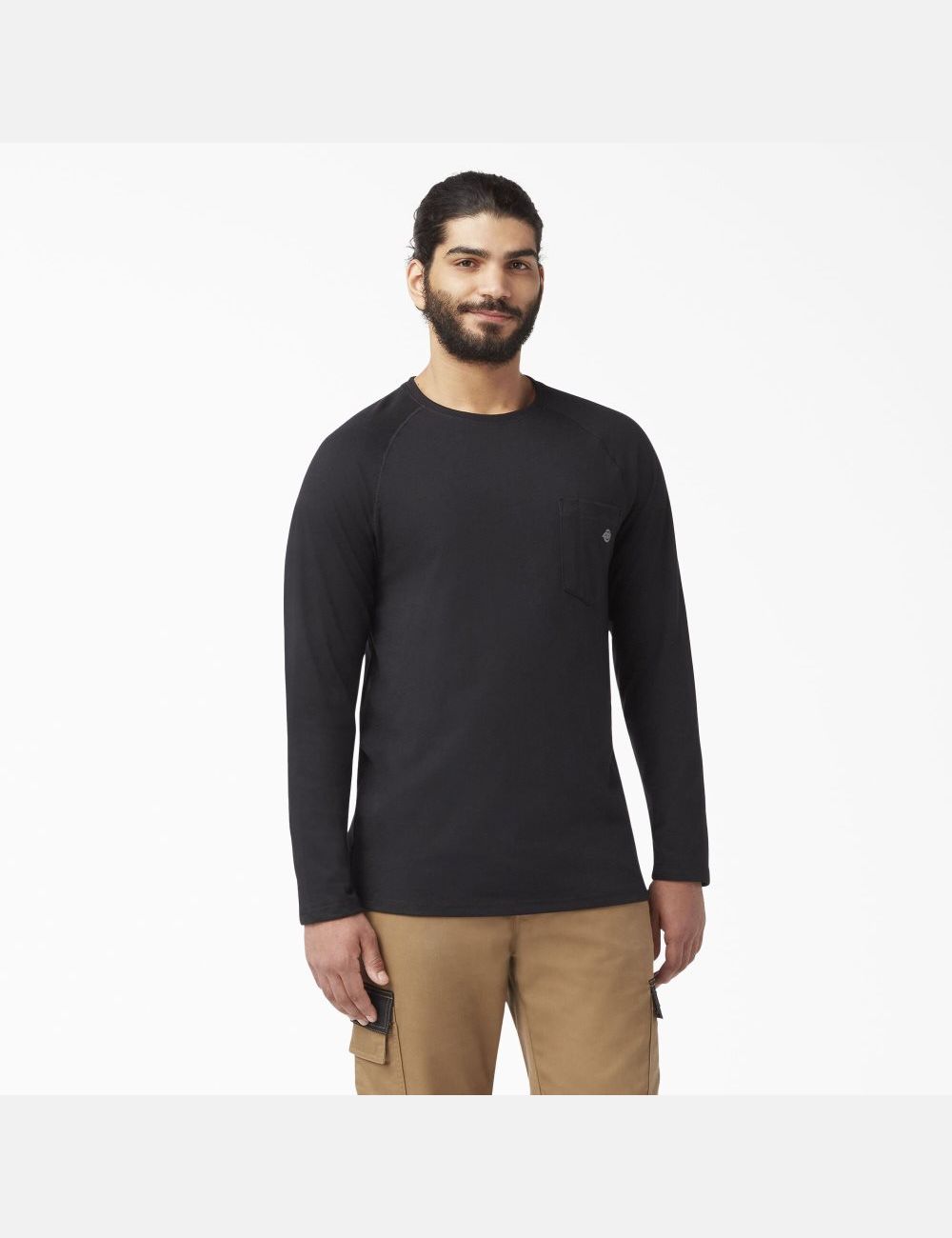 Hauts Dickies Cooling Long Sleeve Noir | 234IEAMJC