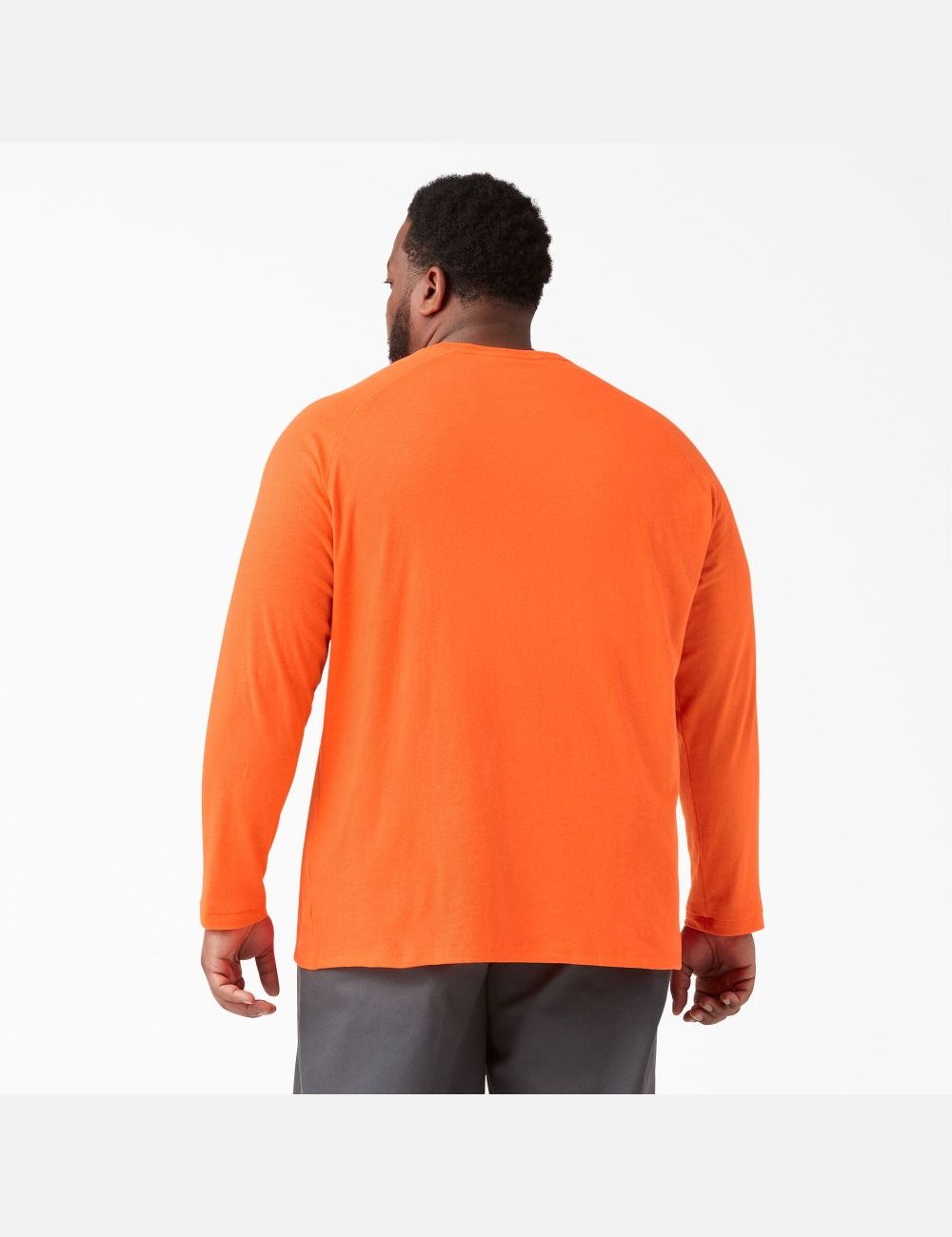 Hauts Dickies Cooling Long Sleeve Orange Clair | 573SYTWBH