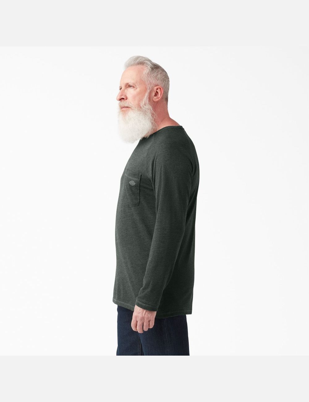 Hauts Dickies Cooling Long Sleeve Vert | 739XJNTMB