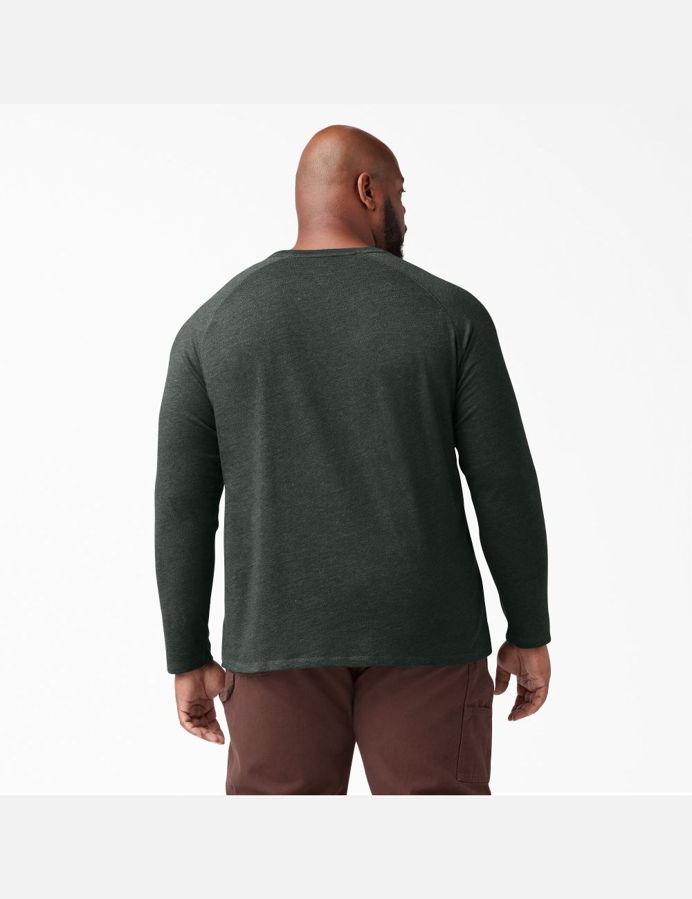 Hauts Dickies Cooling Long Sleeve Vert | 739XJNTMB