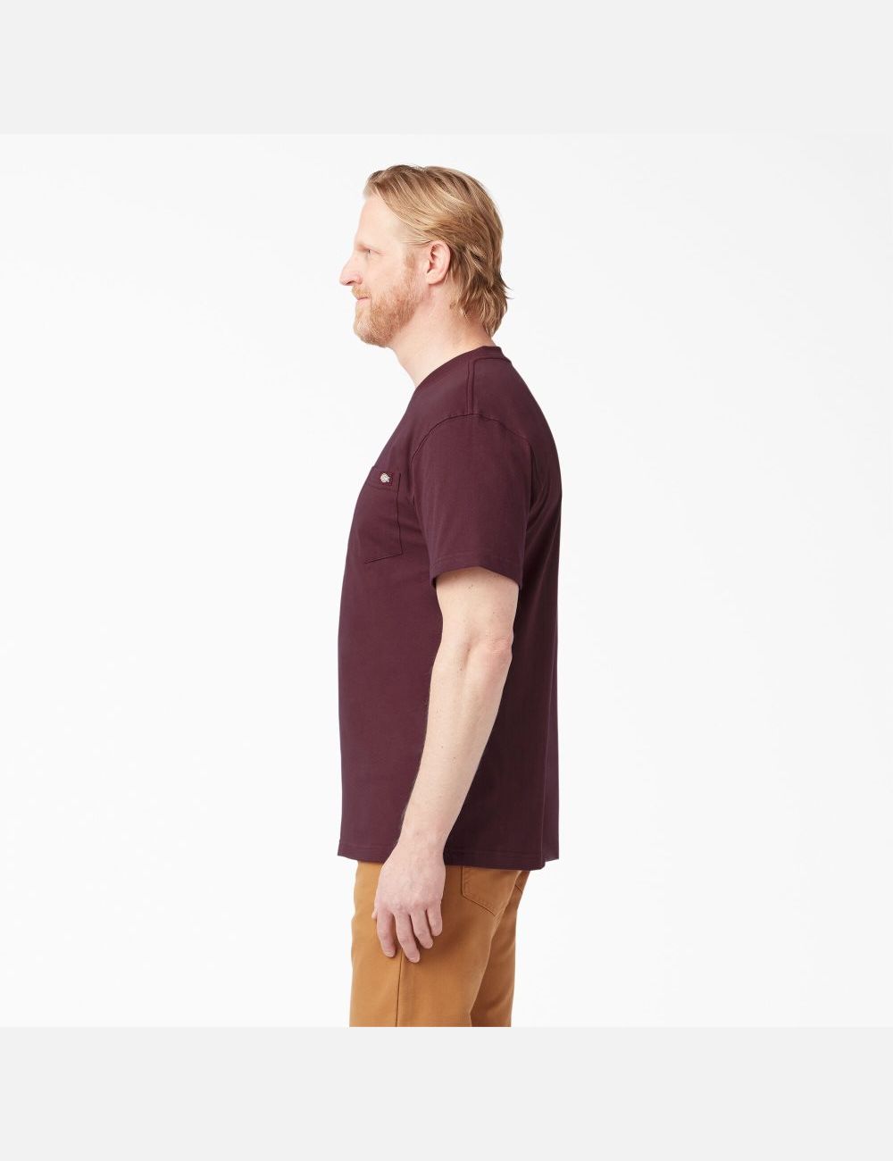 Hauts Dickies Corta Sleeve Heavyweight Bordeaux | 085TDCJPH