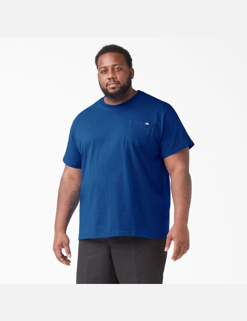 Hauts Dickies Corta Sleeve Heavyweight Bleu Royal Bleu | 307NBVWGY