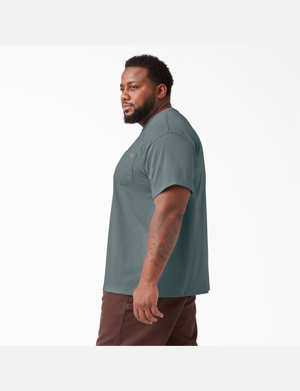 Hauts Dickies Corta Sleeve Heavyweight Bleu | 430IGOJSY