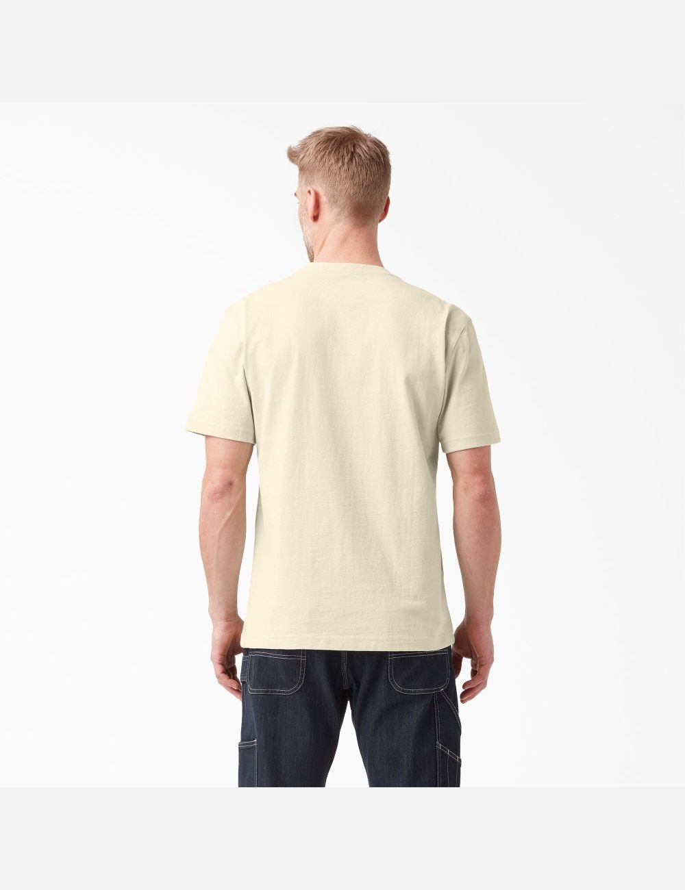 Hauts Dickies Corta Sleeve Heavyweight Beige | 801GDHZOF