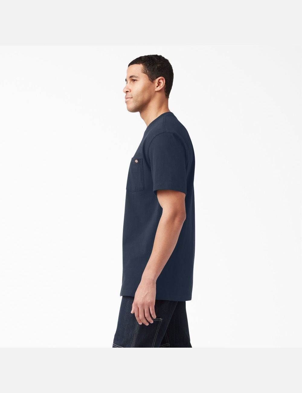 Hauts Dickies Corta Sleeve Heavyweight Bleu Marine | 951NOTVDY