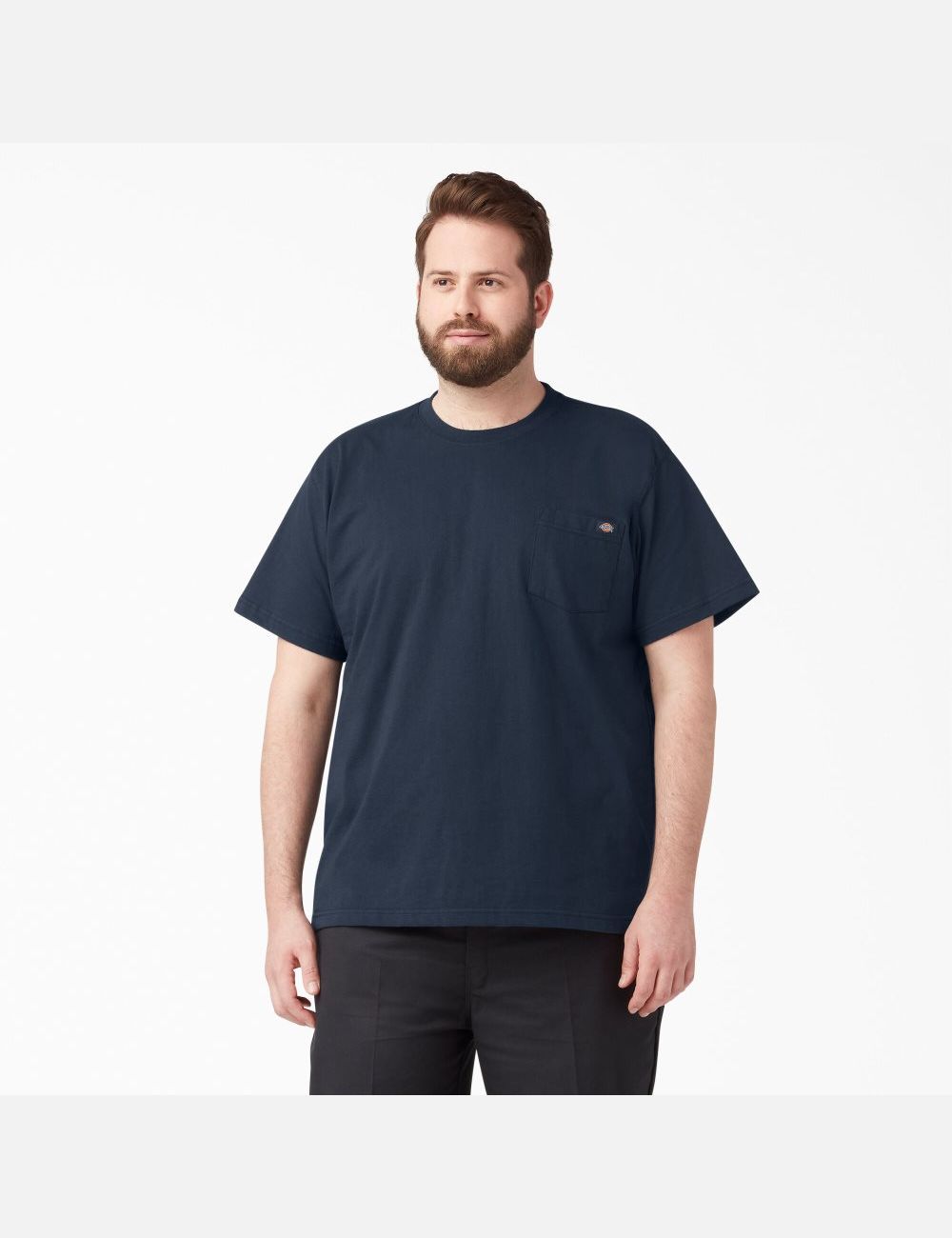 Hauts Dickies Corta Sleeve Heavyweight Bleu Marine | 951NOTVDY