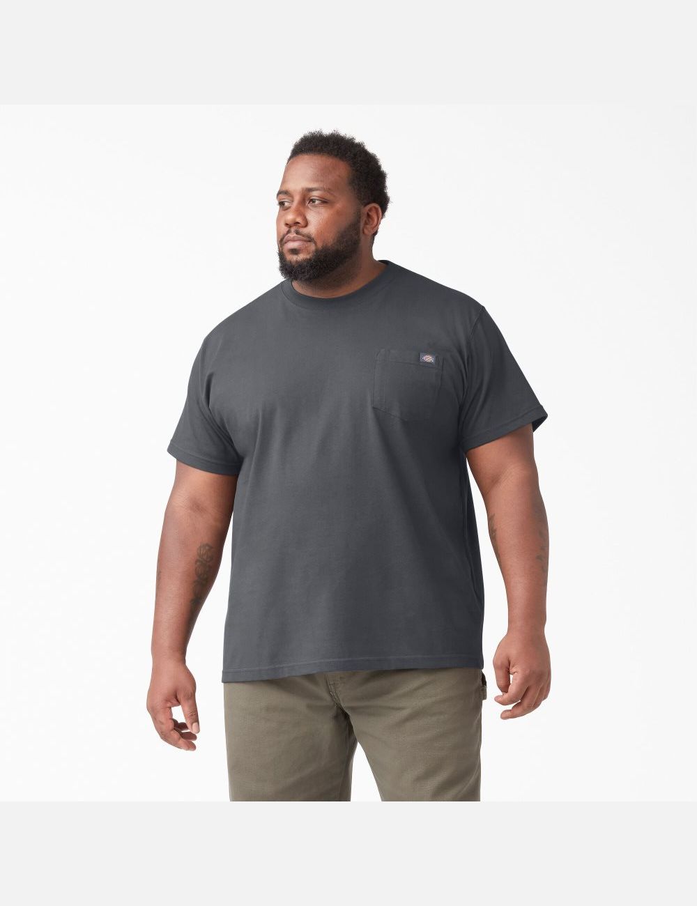 Hauts Dickies Corta Sleeve Heavyweight Grise | 371IDYPCE