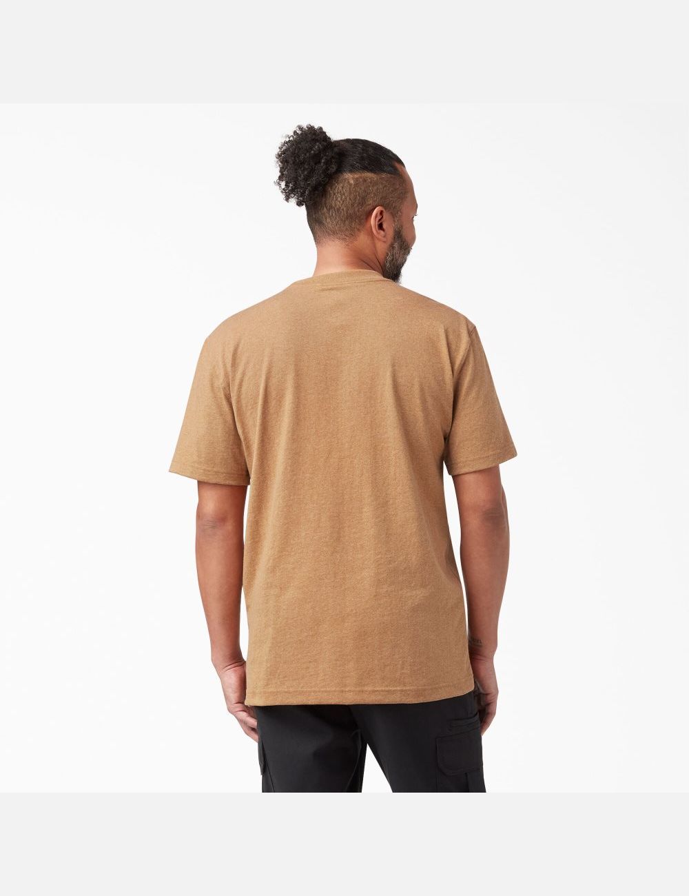 Hauts Dickies Corta Sleeve Heavyweight Heathered Marron | 108SXTOKG