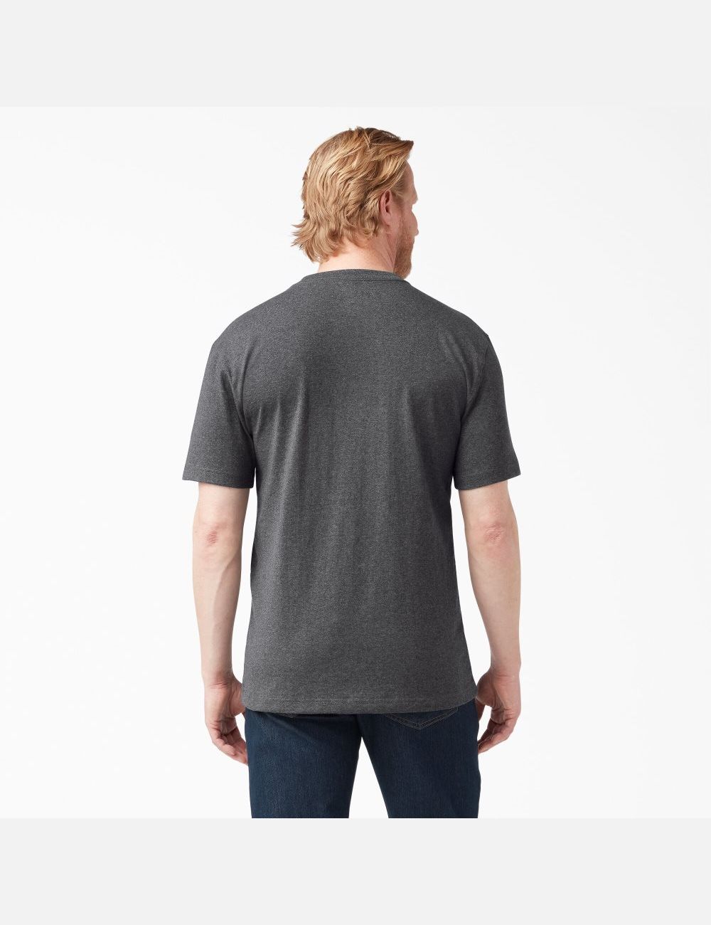 Hauts Dickies Corta Sleeve Heavyweight Heathered Grise | 594YJQKCZ