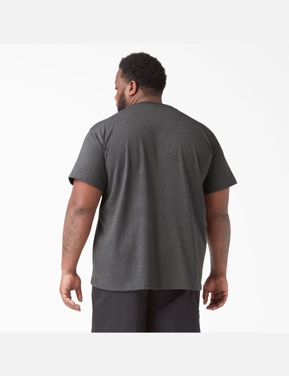 Hauts Dickies Corta Sleeve Heavyweight Heathered Grise | 594YJQKCZ